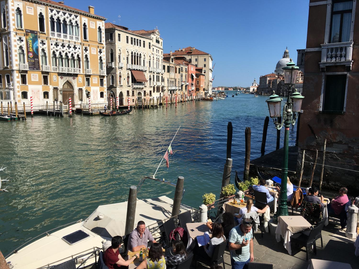 Lunch on the Grand Canal 