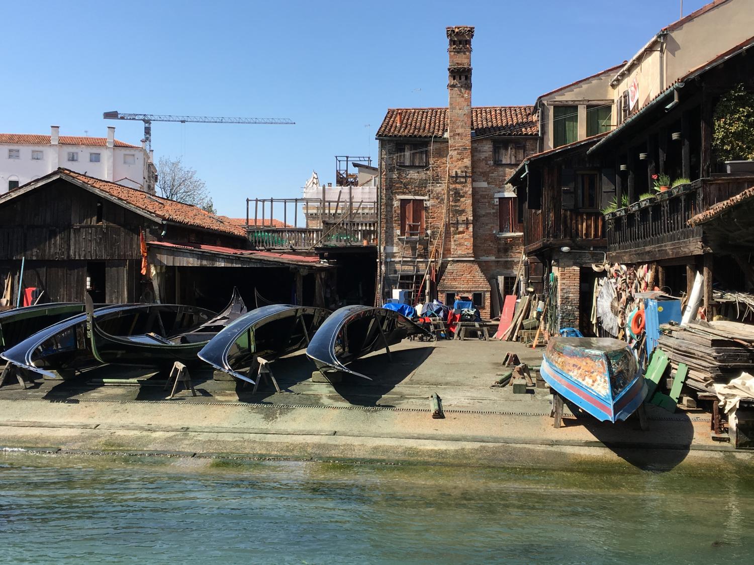 The only Gondola Building Workshop in Venice