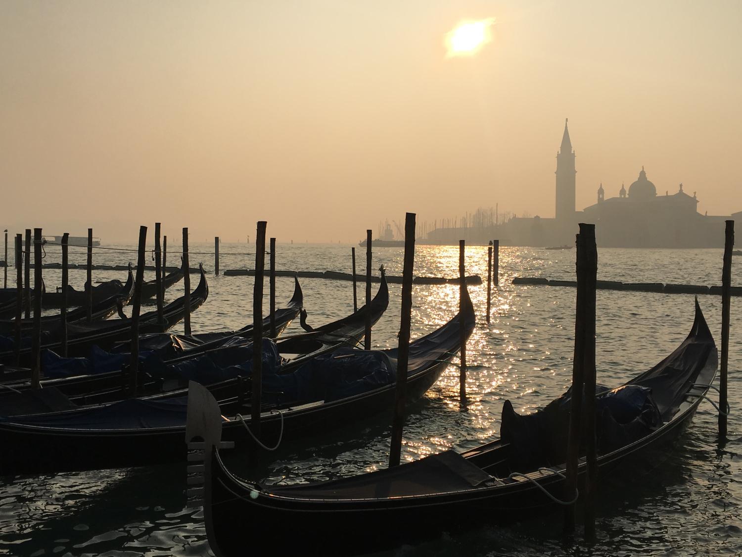 Early Morning January Mist overlooking the Church of San Giorgio Maggiore